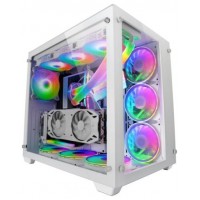 CAJA E-ATX TORRE GAMING MARS GAMING MC-ULTRA WHITE en Huesoi
