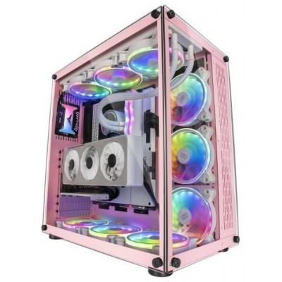 CAJA E-ATX TORRE GAMING MARS GAMING MCV4 PINK XXL en Huesoi