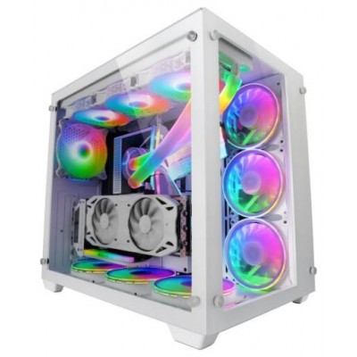 CAJA E-ATX TORRE GAMING MARS GAMING MCV4 WHITE XXL en Huesoi