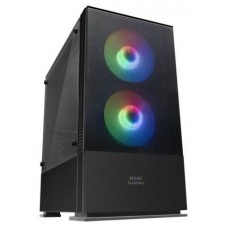 CAJA MICROATX GAMING MARS GAMING MCZ BLACK FRONTAL en Huesoi