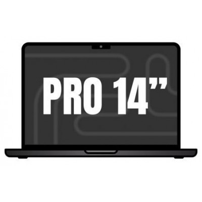 MACBOOK PRO APPLE 14"" M5 10CORE CPU+10CORE GPU 24GB 1TB NEGRO ESPACIAL (Espera 4 dias) en Huesoi