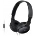 HEADSET SONY MDR-ZX110AP DIADEMA PLEGABLE COLOR NEGRO en Huesoi
