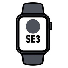 APPLE WATCH SE 3 CAJA ALUMINIO MEDIANOCHE CELL 44mm CORREA DEPORTIVA NEGRA S/M (Espera 4 dias) en Huesoi