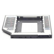 BASTIDOR GEMBIRD HD SATA 2,5" A 5,25" SLIM PC DVD RW 9,5MM en Huesoi