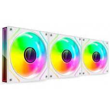 KIT 3 VENTILADORES AUXILIAR MF-3D PRO BLANCO MARS GAMING (Espera 4 dias) en Huesoi