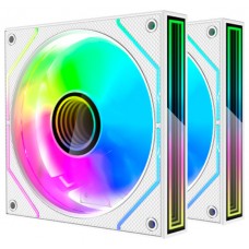 KIT 2 VENTILADORES AUXILIAR MF-3D PRO BLANCO MARS GAMING (Espera 4 dias) en Huesoi