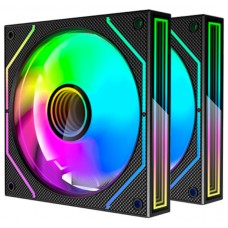 KIT 2 VENTILADORES AUXILIAR MF-3D PRO NEGRO MARS GAMING (Espera 4 dias) en Huesoi