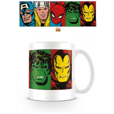 TAZA DESAYUNO MARVEL CARAS COMIC PYRAMID INTERNATIONAL REDSTRING MG23443 (Espera 4 dias) en Huesoi