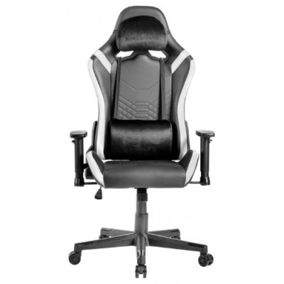 SILLA GAMER MARS GAMING MGCPROBW NEGRA CON DETALLE en Huesoi