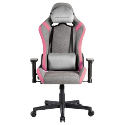 SILLA GAMER MARS GAMING MGCPROFPK GRIS CON DETALLES en Huesoi