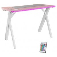 Mars Gaming Escritorio Rgb 100cm alfombri. Rosa en Huesoi