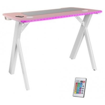 Mars Gaming Escritorio Rgb 100cm alfombri. Rosa en Huesoi