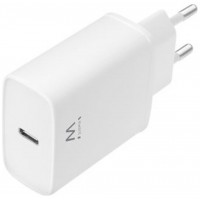 CARGADOR EWENT USB-C AC PD 1 PUERTO (20W) BLANCO en Huesoi