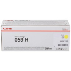 CANON Toner 059H: LBP852CX 851C 852Ci Yellow en Huesoi