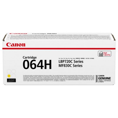 Canon Toner  I-Sensys LBP722CDW,MF832CDW Amarillo 064HY en Huesoi