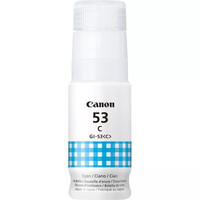Canon Botella Tinta GI-53C Cian en Huesoi Canon Botella Tinta GI-53C Cian en Huesoi