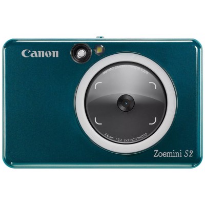 CANON CAMARA IMPRESORA INSTANTANEA ZOEMINI S2 AZUL TURQUESA/ 8MP/ BLUETOOTH/ CAPACIDAD 10 HOJAS en Huesoi