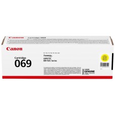 CANON Toner Amarillo 069Y: i-SENSYS LBP673Cdw, LBP673dw, MF752Cdw 1.900p. en Huesoi