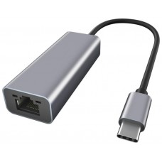 EWENT ADAPTADOR DE RED GIGABIT USB-C ALUMINIO en Huesoi