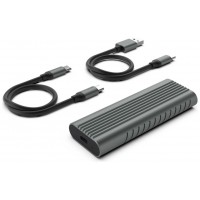 CAJA EXTERNA DISCO DURO EWENT USB-C 3.2 GEN 2 SSD M.2 NVMe SIN TORNILLOS en Huesoi