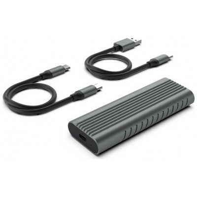 CAJA EXTERNA DISCO DURO EWENT USB-C 3.2 GEN 2 SSD M.2 NVMe SIN TORNILLOS en Huesoi