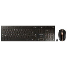 CHERRY Teclado+ratón combo Bluetooth-Inalámbrico en Huesoi