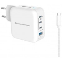 CARGADOR DE PARED CONCEPTRONIC USB-C x3 USB-Ax1 en Huesoi