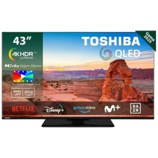 TV TOSHIBA 43" 43QV3463DG UHD QLED SMART TV PEANA en Huesoi