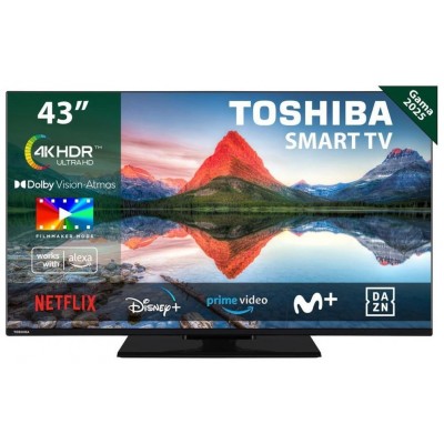 TOSHIBA TV 43" 43UV3463DG UHD SMART TV PEANA en Huesoi