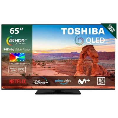 TOSHIBA TV 65" 65QV3463DG UHD QLED SMART TV PEANA en Huesoi