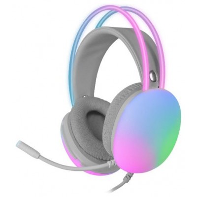 HEADSET MARS GAMING MH-GLOW WHITE JACK 3.5mm en Huesoi
