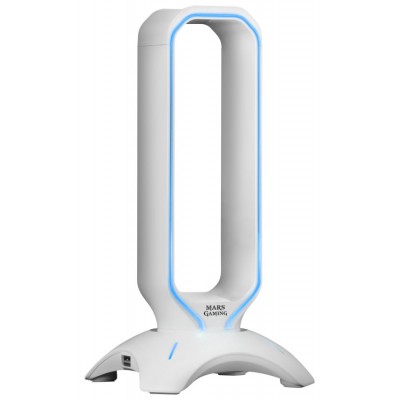 SOPORTE DE AURICULARES CON HUB USB 2x2.0 MARS GAMING en Huesoi