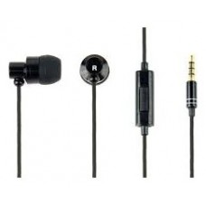 AURICULARES METÁLICOS GEMBIRD  CON MICROFONO, "PARIS", NEGROS en Huesoi