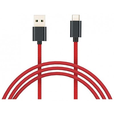 CABLE XIAOMI MI BRAIDED USB TYPE-C 100CM RED (Espera 4 dias) en Huesoi