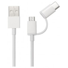 CABLE XIAOMI MI 2 IN 1 USB MICRO USB TO TYPE C - 100 (Espera 4 dias) en Huesoi