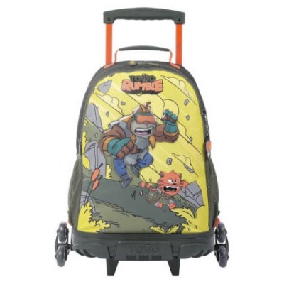 MOCHILA ESCOLAR CON RUEDAS GRANDE DE CARTOONS TOTTO MJ03BWM003-2310-4DJL (Espera 4 dias) en Huesoi