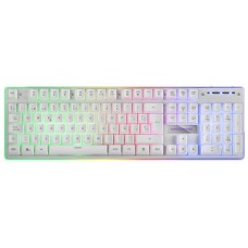 TECLADO MARS GAMING MK220 USB BLANCO FRGB (Espera 4 dias) en Huesoi