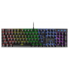 TECLADO MECANICO MARS GAMING MK422 BLACK SWITCH AZUL en Huesoi