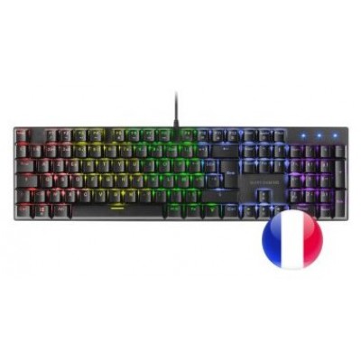 TECLADO MECANICO MARS GAMING MK422 EN FRANCES BLACK en Huesoi