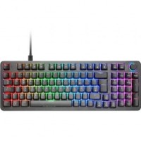 Mars Gaming Tecl. MKPROYES Silent Switch RGB Negro en Huesoi