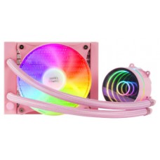 Mars Gaming ML-ONE120 Rosa Refrigeración Líquida CPU TDP 200W Espejo Infinito Ventilador FRGB Silencioso Multisocket Universal (Espera 4 dias) en Huesoi