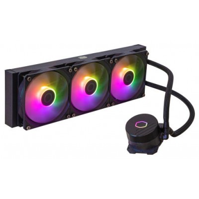 Cooler Master MasterLiquid 360L Core ARGB Carcasa del ordenador, Procesador Kit de refrigeración líquida 12 cm Negro (Espera 4 dias) en Huesoi