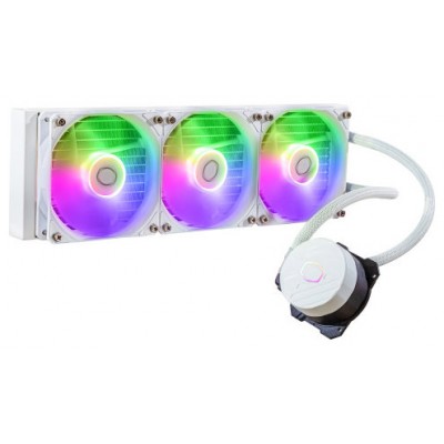 Cooler Master MasterLiquid 360L Core ARGB White Carcasa del ordenador, Procesador Kit de refrigeración líquida 12 cm Blanco (Espera 4 dias) en Huesoi