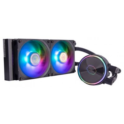 VENTILADOR CPU COOLER MASTER REFRIGERACION LIQUIDA MASTERLIQUID PRO 240 ARGB (MLY-D24M-A23PZ-R1) (Espera 4 dias) en Huesoi