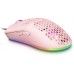 MOUSE MARS GAMING RGB MMAX DISEO HIVE PINK 12400dpi en Huesoi
