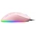 MOUSE MARS GAMING RGB MMAX DISEO HIVE PINK 12400dpi en Huesoi