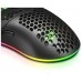 MOUSE MARS GAMING RGB MMAX DISEO HIVE BLACK 12400dpi en Huesoi