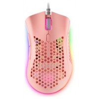 RATON OPTICO MMEX RGB ROSA MARS GAMING (Espera 4 dias) en Huesoi