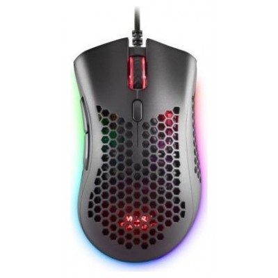 MOUSE MARS GAMING RGB MMEX DISE¥O HIVE BLACK en Huesoi