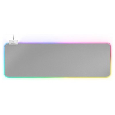 ALFOMBRILLA MARS GAMING MMPRGB2S SILVER ILUMINACION en Huesoi